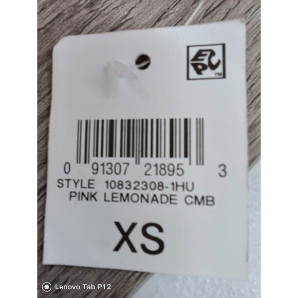 Bar III Women's Twist-Front Two-Tone Midi Dress - Pink Lemonade XS - Picture 6 of 6